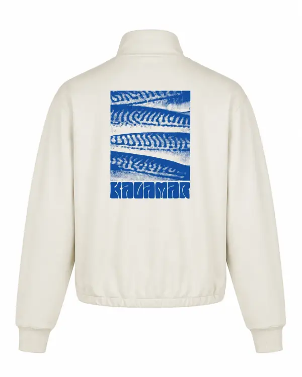 Sweat camionneur Vintage Blanc