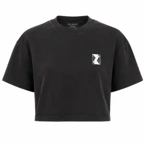Crop Top vintage Noir