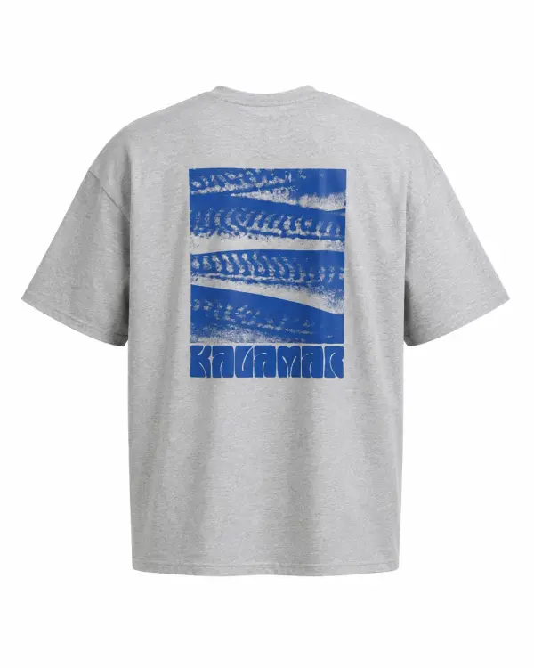T Shirt Oversize Maquereau Gris Clair