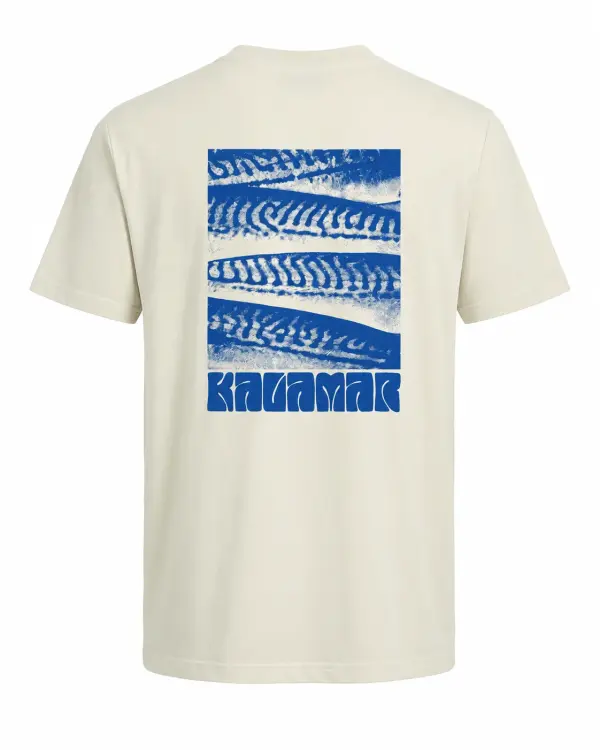 T Shirt Maq Regular Vintage Blanc