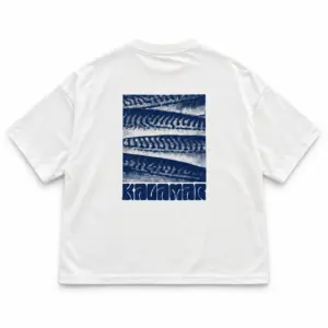 T shirt boxy blanc